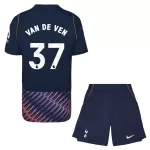 Günstige Tottenham Hotspur Van De Ven 37 Kindertrikot Auswärts 2026/27 Kurzarm