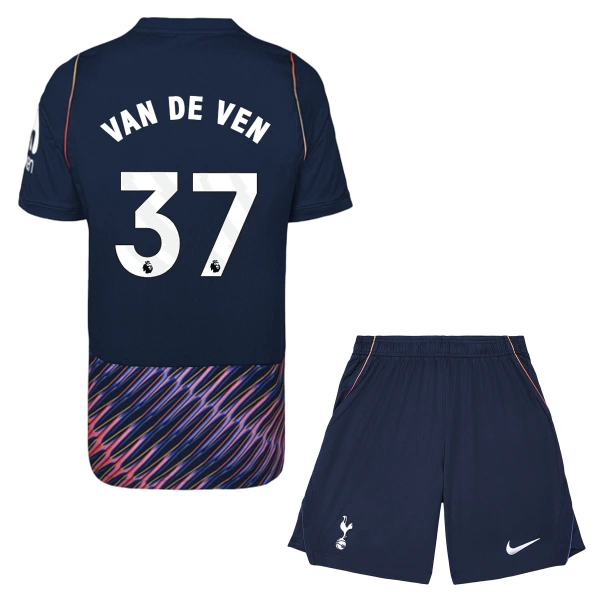 Günstige Tottenham Hotspur Van De Ven 37 Kindertrikot Auswärts 2026/27 Kurzarm Günstige Tottenham Hotspur Van De Ven 37 Kindertrikot Auswärts 2026/27 Kurzarm