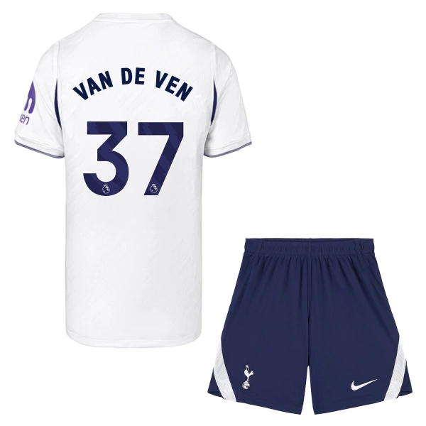 Günstige Tottenham Hotspur Van De Ven 37 Kindertrikot Heim 2026/27 Kurzarm Günstige Tottenham Hotspur Van De Ven 37 Kindertrikot Heim 2026/27 Kurzarm