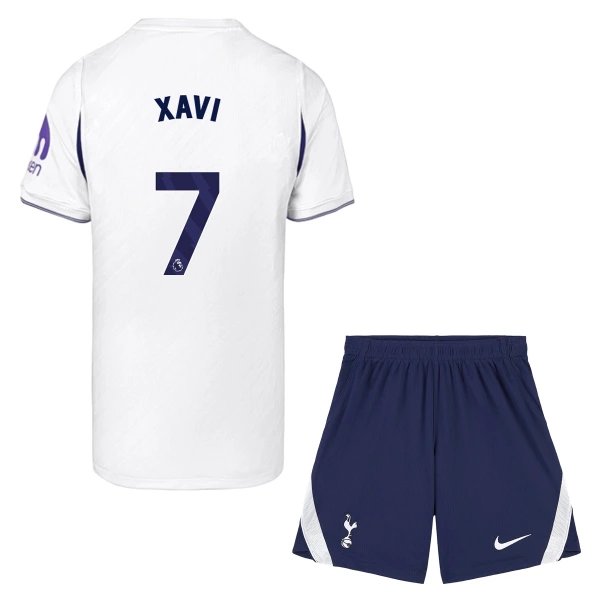 Günstige Tottenham Hotspur Xavi 7 Kindertrikot Heim 2026/27 Kurzarm