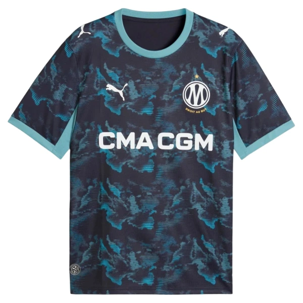 Günstige Olympique Marseille Aubameyang 17 Herrentrikot Auswärts 2026/27 Kurzarm