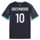 Günstige Olympique Marseille Greenwood 10 Herrentrikot Auswärts 2026/27 Kurzarm