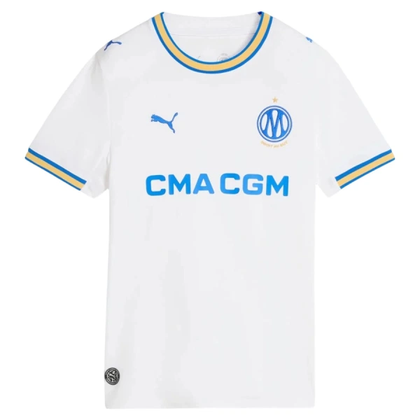 Günstige Olympique Marseille Greenwood 10 Herrentrikot Heim 2026/27 Kurzarm