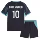 Günstige Olympique Marseille Greenwood 10 Kindertrikot Auswärts 2026/27 Kurzarm