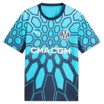 Günstige Olympique Marseille Herrentrikot Auswärts 2026/27 Kurzarm Blaue