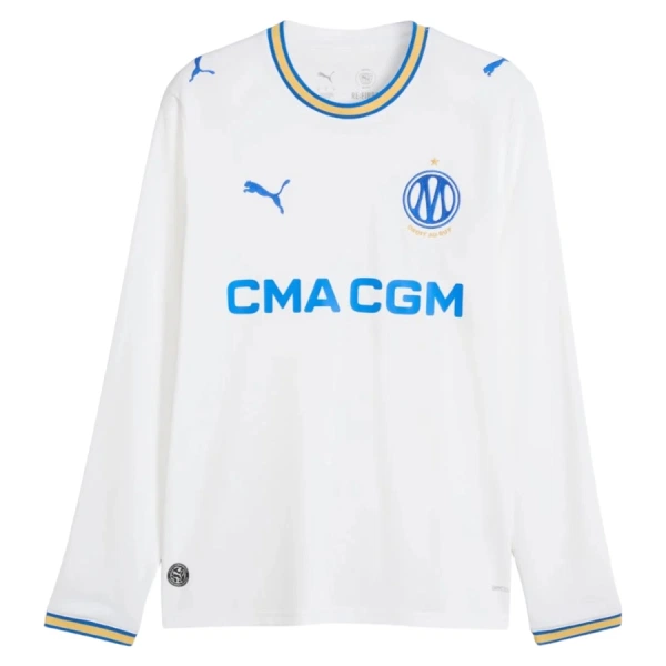 Günstige Olympique Marseille Herrentrikot Heim 2026/27 Langarm Günstige Olympique Marseille Herrentrikot Heim 2026/27 Langarm