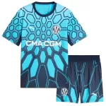 Günstige Olympique Marseille Kindertrikot Auswärts 2026/27 Kurzarm Blaue