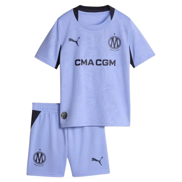 Günstige Olympique Marseille Kindertrikot Ausweich 2026/27 Kurzarm Günstige Olympique Marseille Kindertrikot Ausweich 2026/27 Kurzarm