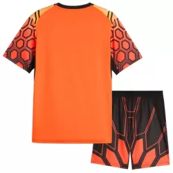 Günstige Olympique Marseille Kindertrikot Heim 2026/27 Kurzarm Orange