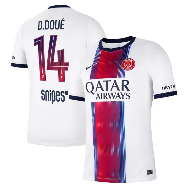 Günstige Paris Saint-Germain Desire Doue 14 Herrentrikot Auswärts 2026/27 Kurzarm Günstige Paris Saint-Germain Desire Doue 14 Herrentrikot Auswärts 2026/27 Kurzarm