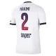 Günstige Paris Saint-Germain Hakimi 2 Herrentrikot Auswärts 2026/27 Kurzarm