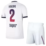 Günstige Paris Saint-Germain Hakimi 2 Kindertrikot Auswärts 2026/27 Kurzarm