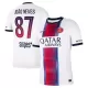 Günstige Paris Saint-Germain Joao Neves 87 Herrentrikot Auswärts 2026/27 Kurzarm Günstige Paris Saint-Germain Joao Neves 87 Herrentrikot Auswärts 2026/27 Kurzarm