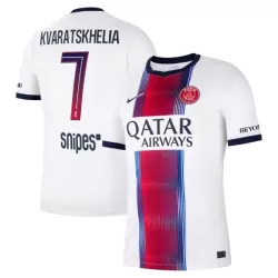 Günstige Paris Saint-Germain Kvaratskhelia 7 Herrentrikot Auswärts 2026/27 Kurzarm