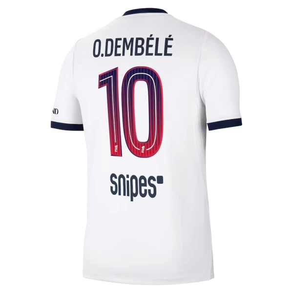 Günstige Paris Saint-Germain O. Dembele 10 Herrentrikot Auswärts 2026/27 Kurzarm