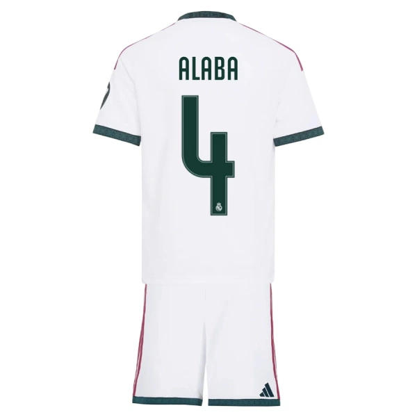 Günstige Real Madrid Alaba 4 Kindertrikot Heim 2026/27 Kurzarm Günstige Real Madrid Alaba 4 Kindertrikot Heim 2026/27 Kurzarm