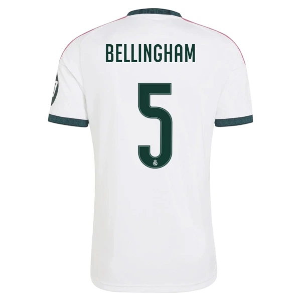 Günstige Real Madrid Bellingham 5 Herrentrikot Heim 2026/27 Kurzarm