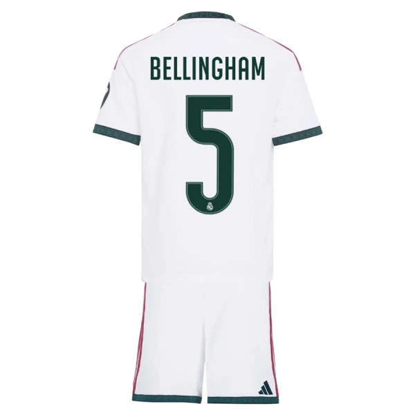 Günstige Real Madrid Bellingham 5 Kindertrikot Heim 2026/27 Kurzarm Günstige Real Madrid Bellingham 5 Kindertrikot Heim 2026/27 Kurzarm