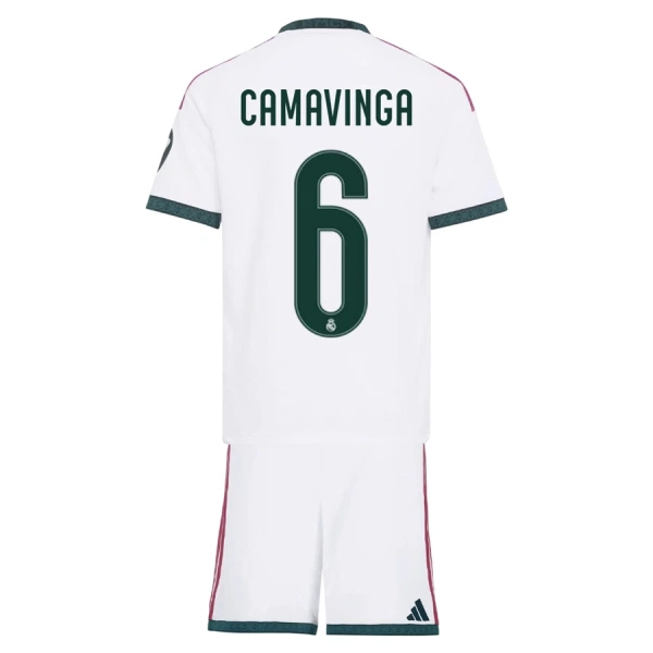 Günstige Real Madrid Camavinga 6 Kindertrikot Heim 2026/27 Kurzarm Günstige Real Madrid Camavinga 6 Kindertrikot Heim 2026/27 Kurzarm