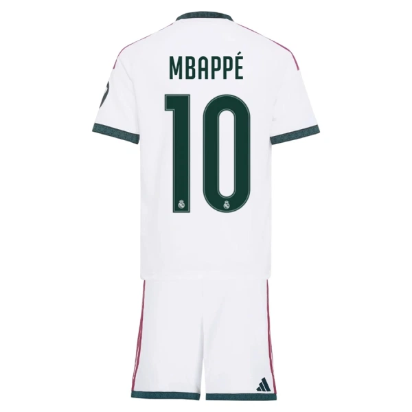 Günstige Real Madrid Mbappé 10 Kindertrikot Heim 2026/27 Kurzarm