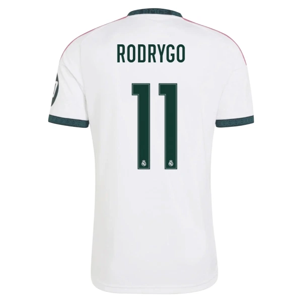 Günstige Real Madrid Rodrygo 11 Herrentrikot Heim 2026/27 Kurzarm