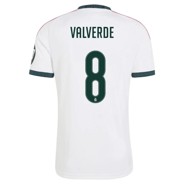 Günstige Real Madrid Valverde 8 Herrentrikot Heim 2026/27 Kurzarm