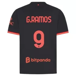 Günstige AC Mailand G. Ramos 9 Herrentrikot Ausweich 2026/27 Kurzarm Günstige AC Mailand G. Ramos 9 Herrentrikot Ausweich 2026/27 Kurzarm