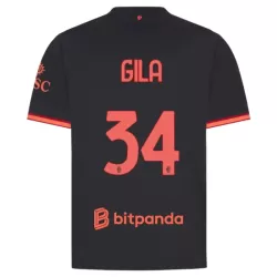 Günstige AC Mailand Gila 34 Herrentrikot Ausweich 2026/27 Kurzarm
