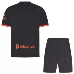 Günstige AC Mailand Kindertrikot Ausweich 2026/27 Kurzarm