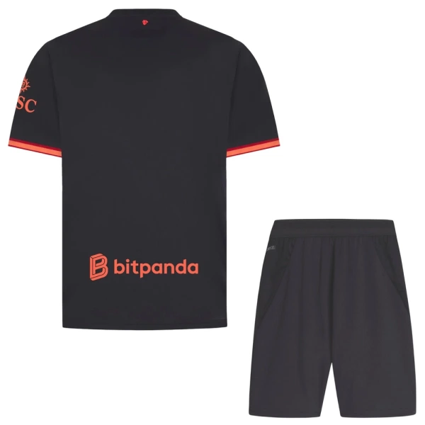 Günstige AC Mailand Kindertrikot Ausweich 2026/27 Kurzarm