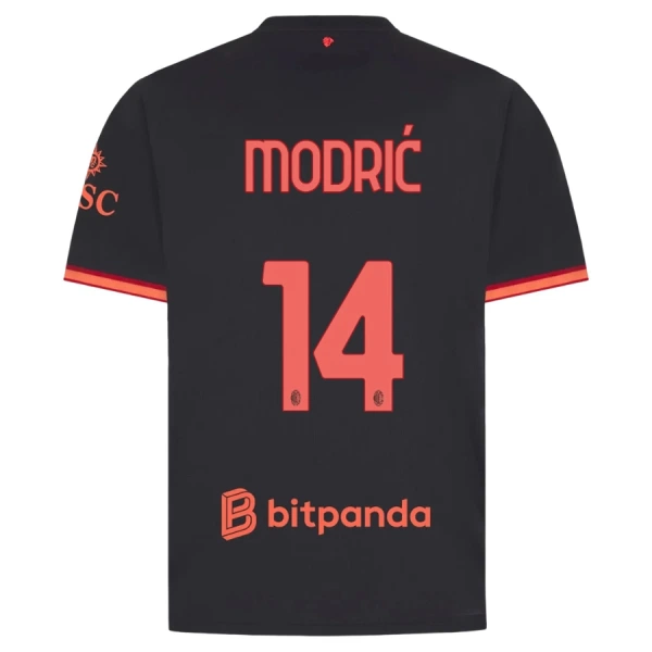 Günstige AC Mailand Modrić 14 Herrentrikot Ausweich 2026/27 Kurzarm