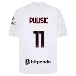 Günstige AC Mailand Pulisic 11 Herrentrikot Auswärts 2026/27 Kurzarm Günstige AC Mailand Pulisic 11 Herrentrikot Auswärts 2026/27 Kurzarm