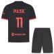 Günstige AC Mailand Pulisic 11 Kindertrikot Ausweich 2026/27 Kurzarm