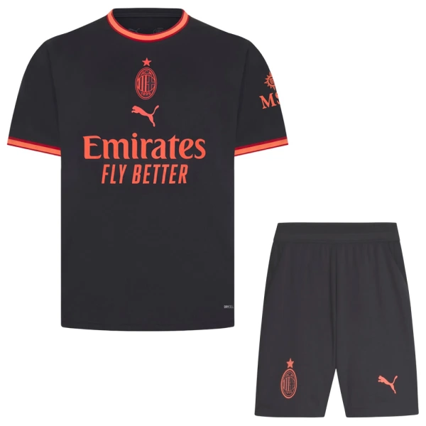 Günstige AC Mailand Pulisic 11 Kindertrikot Ausweich 2026/27 Kurzarm