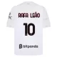 Günstige AC Mailand Rafael Leao 10 Herrentrikot Auswärts 2026/27 Kurzarm Günstige AC Mailand Rafael Leao 10 Herrentrikot Auswärts 2026/27 Kurzarm