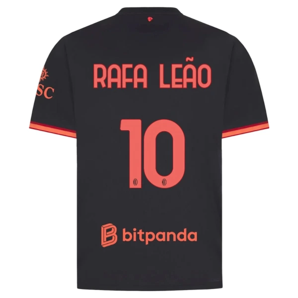 Günstige AC Mailand Rafael Leao 10 Herrentrikot Ausweich 2026/27 Kurzarm