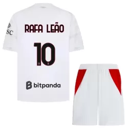 Günstige AC Mailand Rafael Leao 10 Kindertrikot Auswärts 2026/27 Kurzarm Günstige AC Mailand Rafael Leao 10 Kindertrikot Auswärts 2026/27 Kurzarm