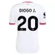 Günstige Liverpool Diogo J. 20 Herrentrikot Auswärts 2026/27 Kurzarm
