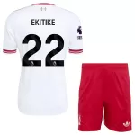 Günstige Liverpool Ekitike 22 Kindertrikot Auswärts 2026/27 Kurzarm