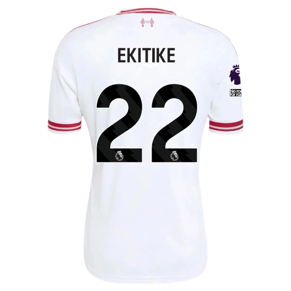 Günstige Liverpool Ekitike 22 Kindertrikot Auswärts 2026/27 Kurzarm