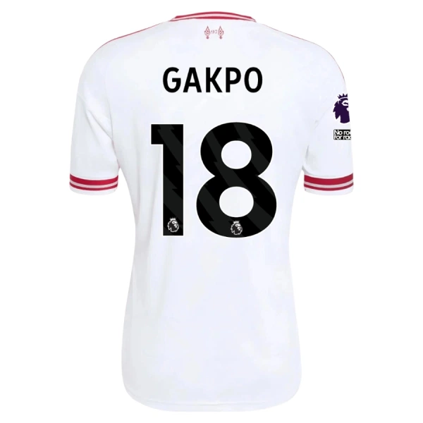 Günstige Liverpool Gakpo 18 Herrentrikot Auswärts 2026/27 Kurzarm