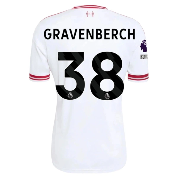 Günstige Liverpool Gravenberch 38 Herrentrikot Auswärts 2026/27 Kurzarm Günstige Liverpool Gravenberch 38 Herrentrikot Auswärts 2026/27 Kurzarm