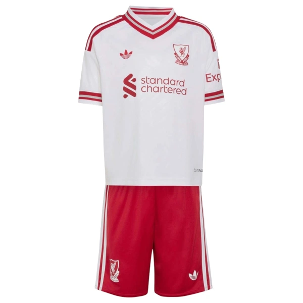 Günstige Liverpool Kindertrikot Auswärts 2026/27 Kurzarm