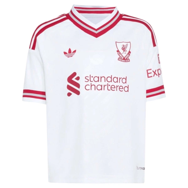 Günstige Liverpool Kindertrikot Auswärts 2026/27 Kurzarm