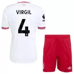 Günstige Liverpool Virgil 4 Kindertrikot Auswärts 2026/27 Kurzarm