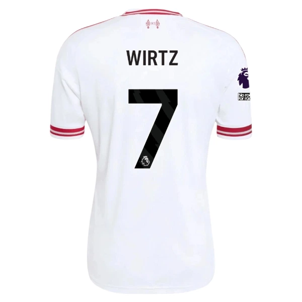 Günstige Liverpool Wirtz 7 Herrentrikot Auswärts 2026/27 Kurzarm Günstige Liverpool Wirtz 7 Herrentrikot Auswärts 2026/27 Kurzarm