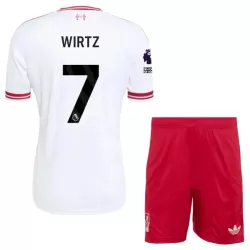 Günstige Liverpool Wirtz 7 Kindertrikot Auswärts 2026/27 Kurzarm Günstige Liverpool Wirtz 7 Kindertrikot Auswärts 2026/27 Kurzarm