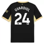 Günstige Manchester City Gvardiol 24 Herrentrikot Auswärts 2026/27 Kurzarm