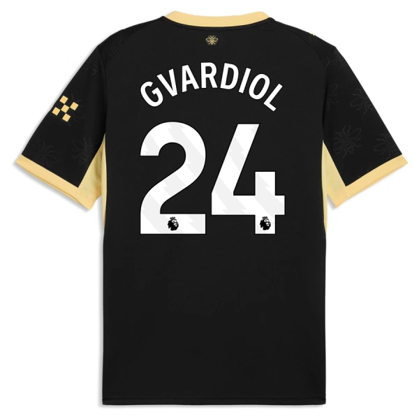 Günstige Manchester City Gvardiol 24 Herrentrikot Auswärts 2026/27 Kurzarm Günstige Manchester City Gvardiol 24 Herrentrikot Auswärts 2026/27 Kurzarm