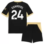 Günstige Manchester City Gvardiol 24 Kindertrikot Auswärts 2026/27 Kurzarm